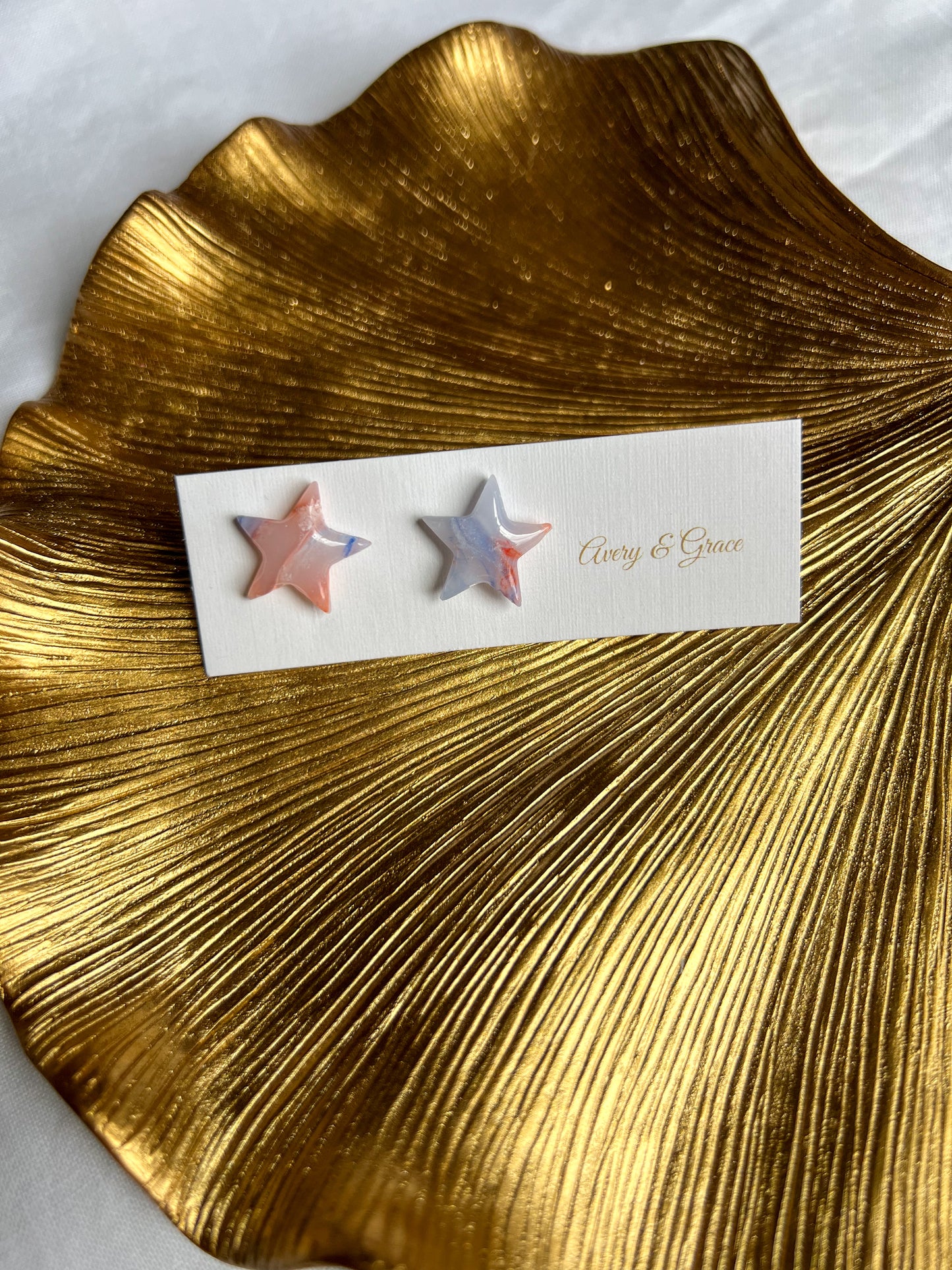 Red, White & Blue Star | Studs