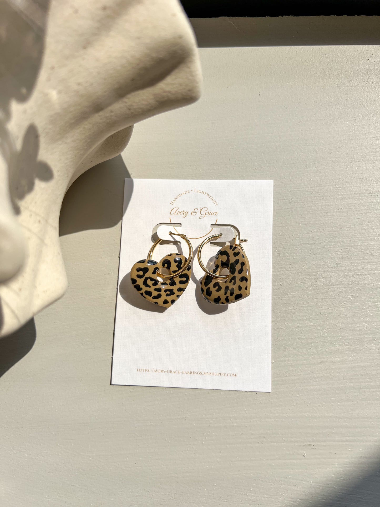 Leopard Heart | Hoops