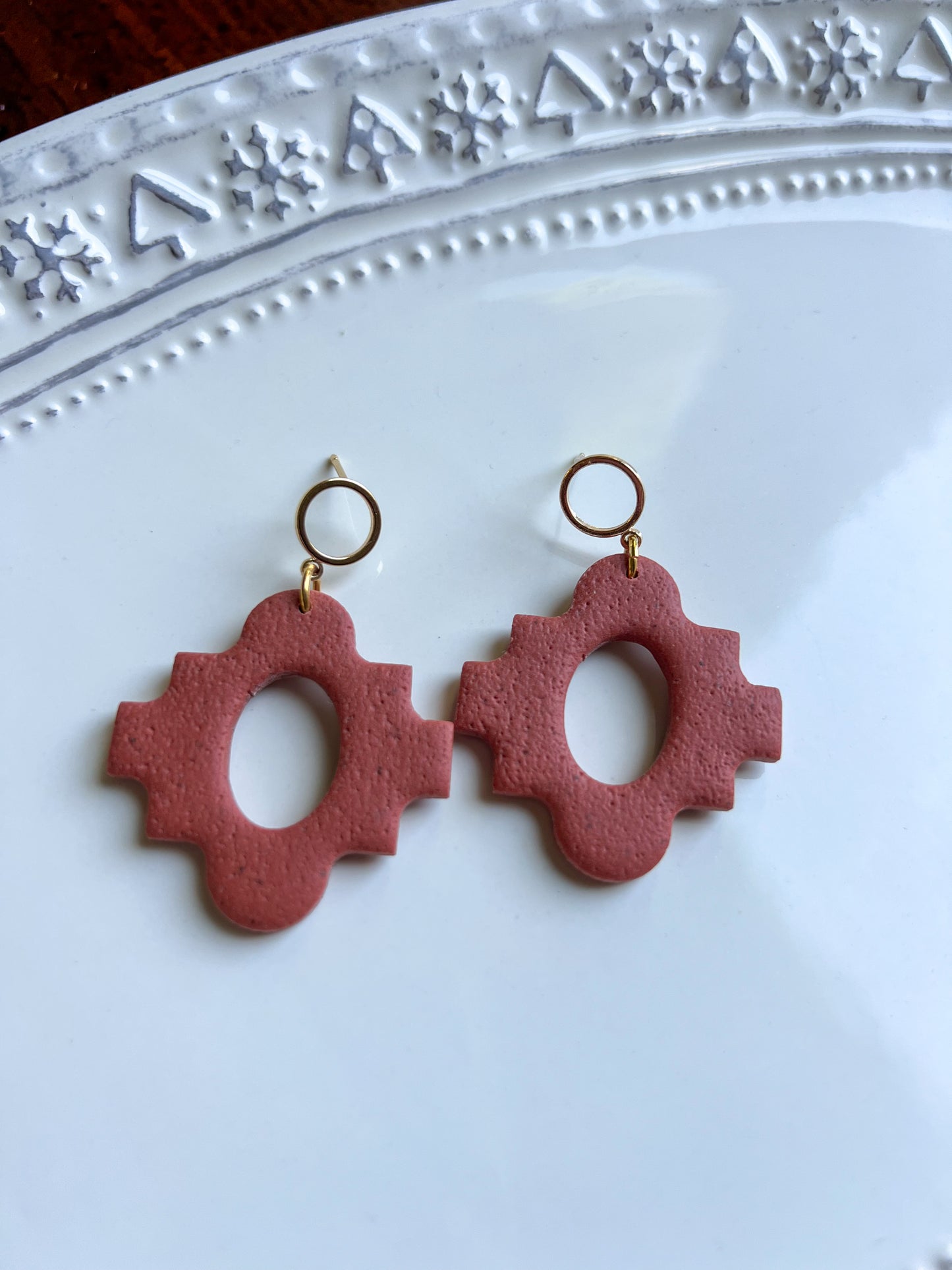 Burnt Orange Western | Dangles