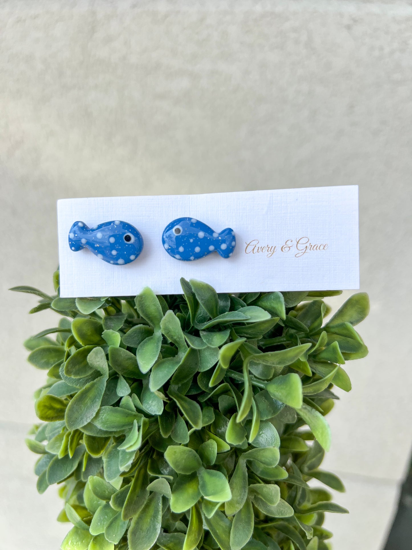 Blue Fish | Studs
