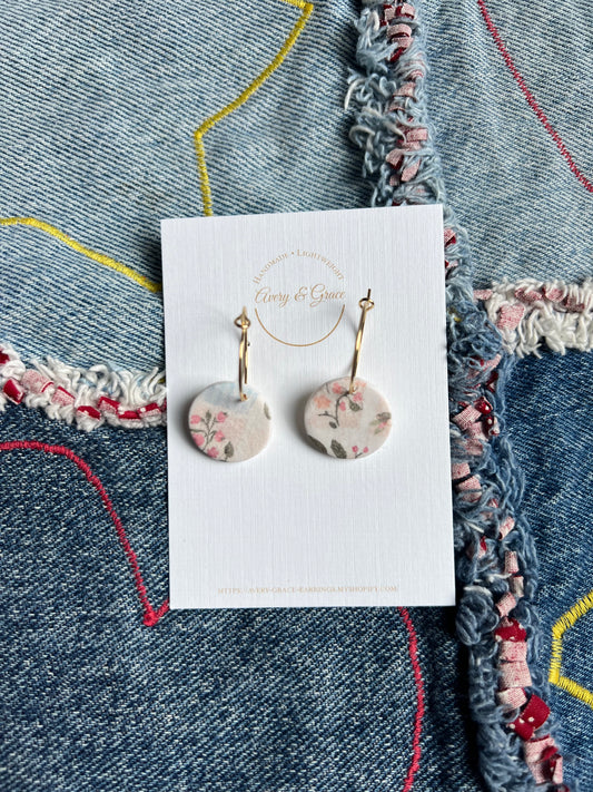 Floral Circle | Hoops