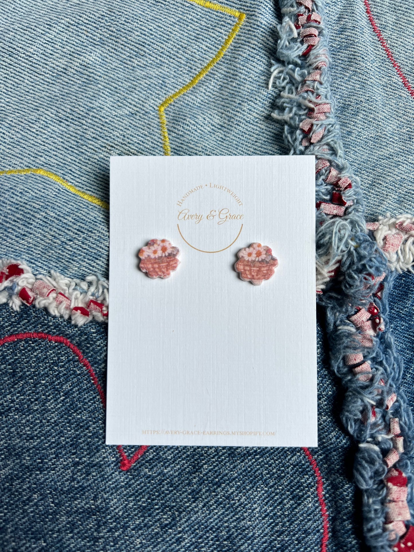 Flower Basket | Studs
