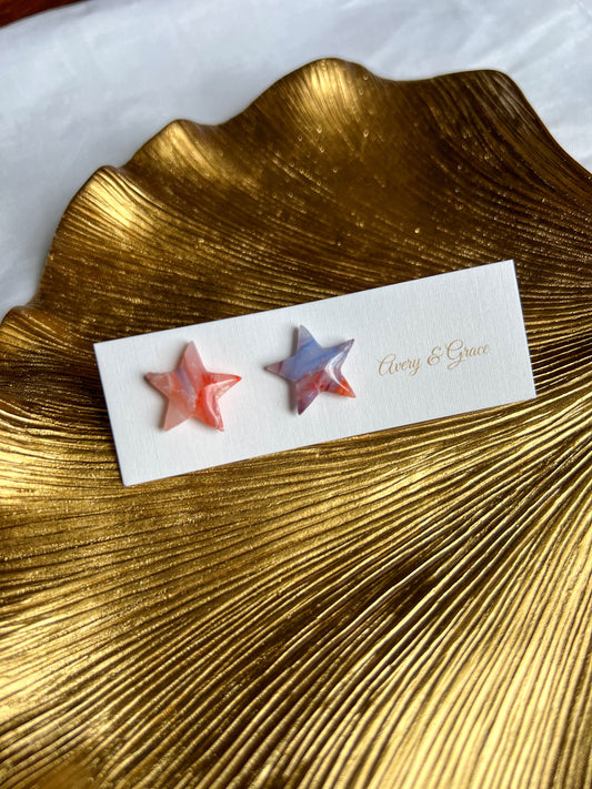 Red, White & Blue Star 3 | Studs