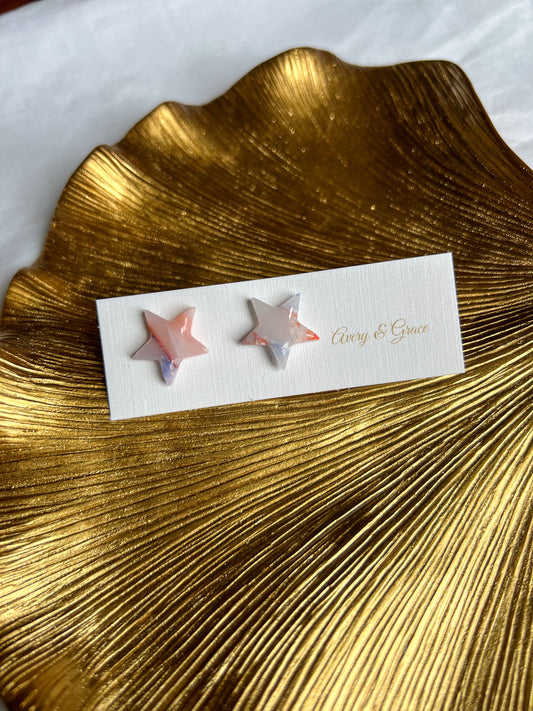 Red, White & Blue Star 2 | Studs